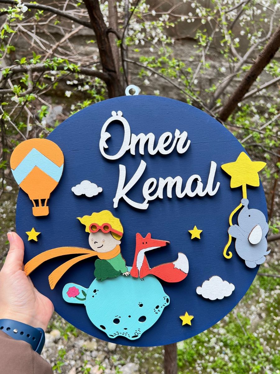 Bebek Kapı Süsü - Küçük Prens