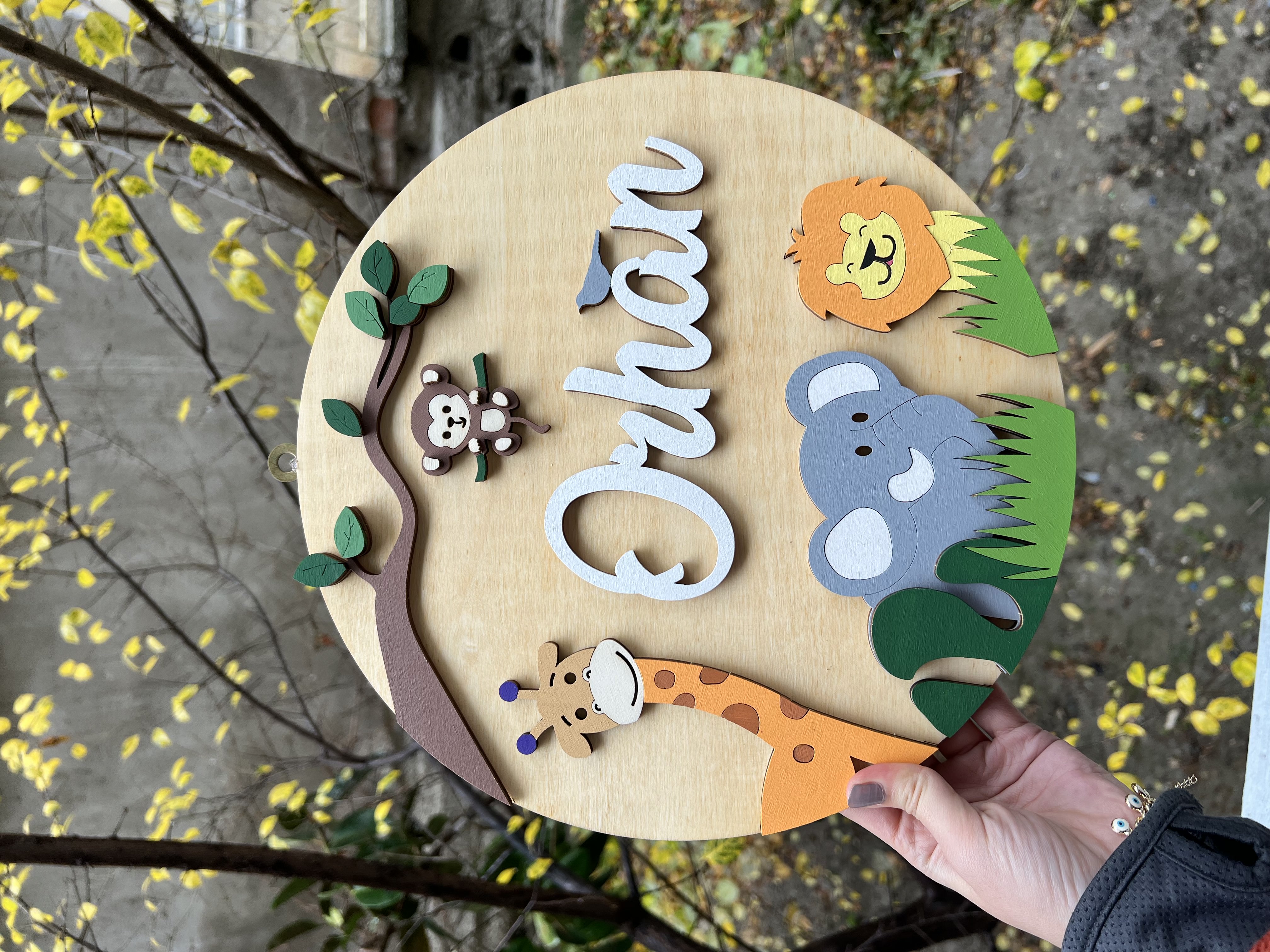 Bebek Kapı Süsü - Orman